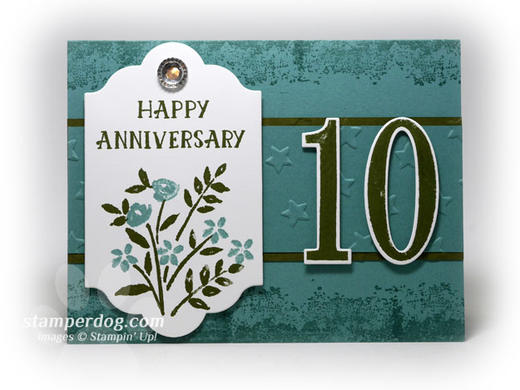 Tenth Anniversary Card Idea