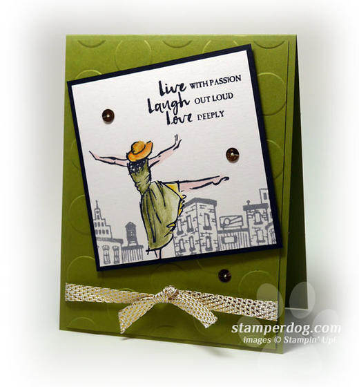 Stampin' Up! Swap Card