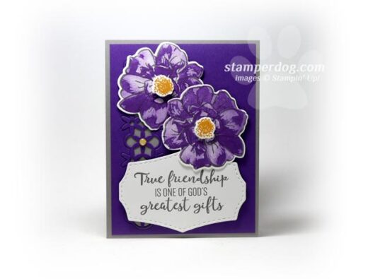 Purple Friend Card