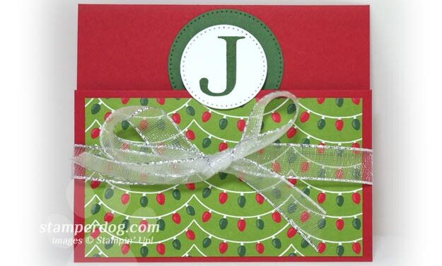 Easy Last Minute Gift Card Holder