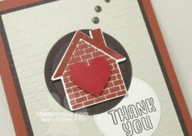 Homey Thank You Card