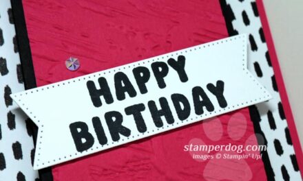 Hot Pink Birthday Card