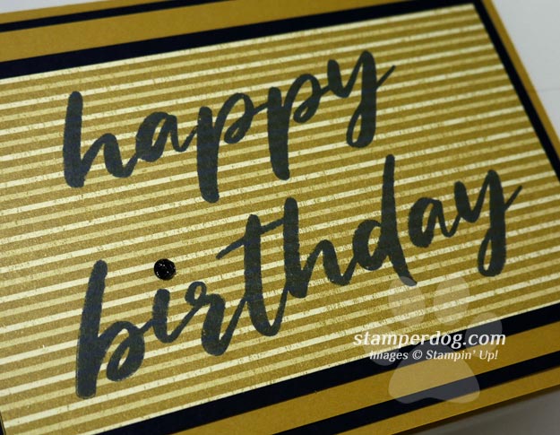 How to Make a Masculine Birthday Card