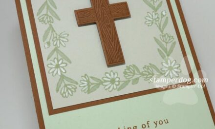 Pretty Green Sympathy Card