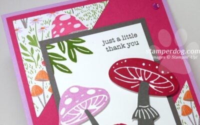 Toadstool Thank You Card