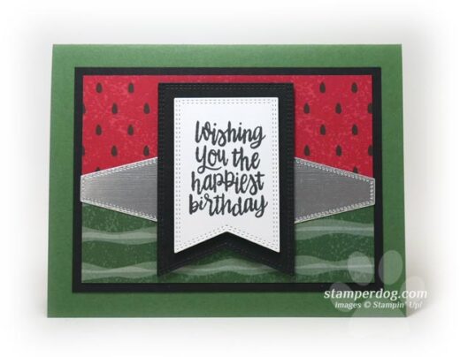 Watermelon Birthday Card